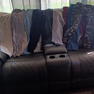 Boys size 14 pants, 9 pairs
